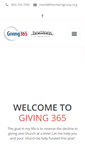 Mobile Screenshot of giving365.com